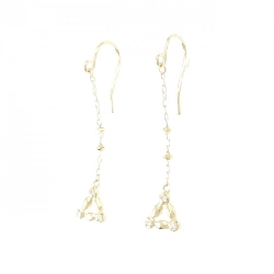 K18YG Bông tai kim cương 0.06CT - Hàng hiệu Chính hãng 873377