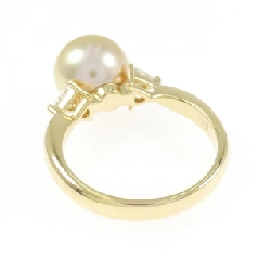 Nhẫn ngọc trai trắng K18YG 9.3mm - Hàng hiệu Authentic 850790