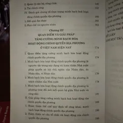 Về minh bạch hoá hoạt động chính quyền địa phương - TS. Trần Thị Diệu Oanh 621500
