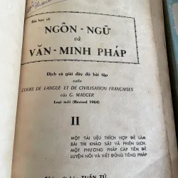 BAN TU THƯ TUẤN TÚ - NGÔN NGỮ VÀ VĂN MINH PHÁP TẬP 2,3 626568