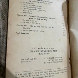 CẤP CỨU RĂNG HÀM MẶT - 170 TRANG - 1978 571882