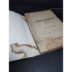 Turbo Assembler version 1.0 mới 70% ố ẩm bong gáy 1992 HCM2103 GIÁO TRÌNH, CHUYÊN MÔN 410908