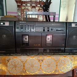 Đài Radio Cassette (các sét) Sony CFS W390L cũ, hát tốt  291521