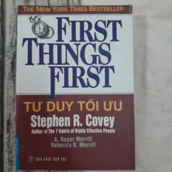 Tư duy tối ưu - First Things First - Stephen R. Covey 589011