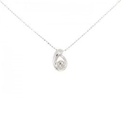 K18WG/750WG Dây chuyền kim cương 0.10CT - Hàng hiệu Chính hãng