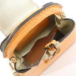 Túi xách Louis Vuitton Exotic Leather Capucines NANO N82388 - Hàng hiệu Authentic 619804