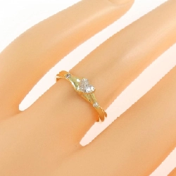 Nhẫn kim cương hình trái tim K18YG 0.22CT 669589