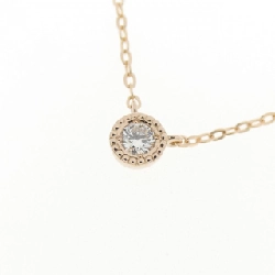 K18PG Dây chuyền kim cương 0.03CT - Hàng hiệu Chính hãng 858107