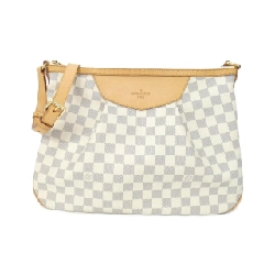 Túi xách vai Louis Vuitton Damier Azur Siracusa MM N41112 - Hàng hiệu Chính hãng