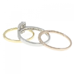 【Sản phẩm mới】Nhẫn kim cương PT900/K18YG/K18PG 0.50CT 671898