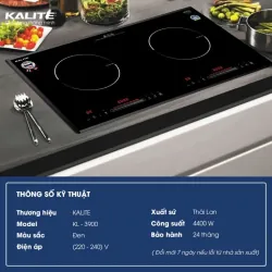 ⚡🔥 Bếp từ đôi KALITE KL-3900 – Công nghệ hiện đại, nấu nhanh vượt trội