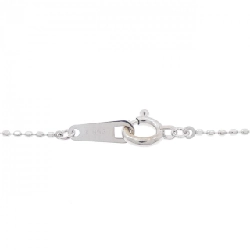 K18WG Blue Topaz Necklace - Hàng hiệu Authentic 859613