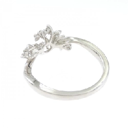 Nhẫn kim cương 0.04CT bằng bạch kim nguyên chất 669340