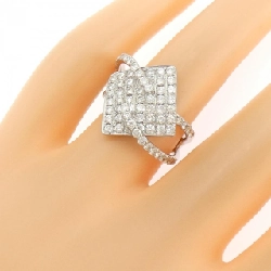 Nhẫn kim cương K18WG 1.65CT - Hàng hiệu Authentic 852176