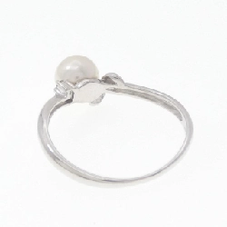 Nhẫn ngọc trai Akoya K18WG 6.2mm - Hàng hiệu Chính hãng 851725