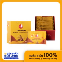 Nhân sâm và táo đỏ hoà tan 20 gói