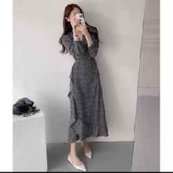 Đầm voan hoa nhí size M 21698