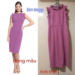 Đầm công sở Ck, size X, xl màu trắng đen 531352