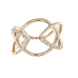 Nhẫn kim cương K18PG 0.26CT - Hàng hiệu Authentic 848974