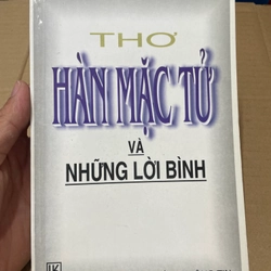 Thơ Hàn Mặc Tử Và Những Lời Bình - NXB Văn Hoá - Thông Tin .56