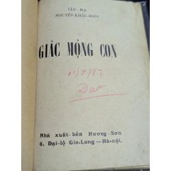 Giấc mộng con - Tản Đà Nguyễn Khắc Hiếu 452724