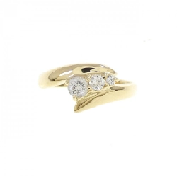 Nhẫn nhẫn ngón út kim cương K18YG 0.14CT - Hàng hiệu Authentic 849657