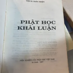 PHẬT HỌC KHÁI LUẬN - THÍCH CHƠN THIỆN  1023177