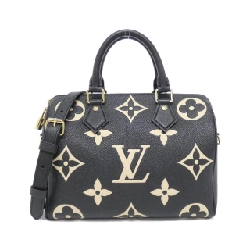 Túi xách Boston Louis Vuitton Monogram Empreinte Bicolor 25cm M58947 - Hàng hiệu Chính hãng