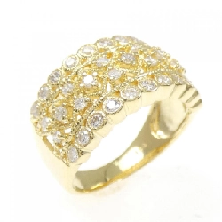 Nhẫn kim cương K18YG 0.80CT