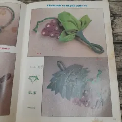 Nghệ thuật Kết Nút Áo & Trang Trí Hoa Vải. Nxb Phụ Nữ 1996 782769