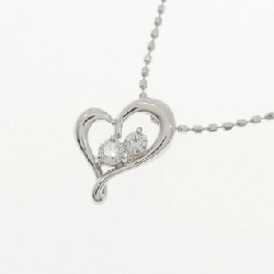 K10WG Dây chuyền kim cương hình trái tim 0.08CT - Hàng hiệu Chính hãng 858754