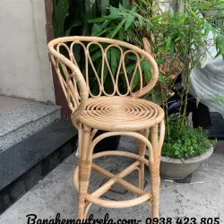 Ghế bar mây tre đan 733754