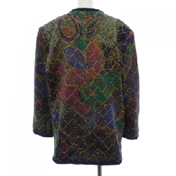 【Mã giảm giá】【Cổ điển】Áo khoác không cổ LEONARD 640034