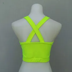 Áo bra tập Gym, tập thể thao màu xanh dạ quang 932382