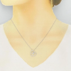 Dây chuyền kim cương hình trái tim De Beers - Hàng hiệu Authentic 842427