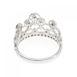 Nhẫn kim cương K18WG Crown 0.30CT - Hàng hiệu chính hãng 848018