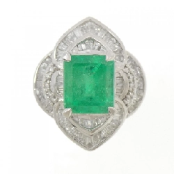 Nhẫn Emerald PT900 3.85CT - Hàng hiệu Chính hãng 851792