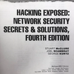 HACKING EXPOSED Network Security Secrets & Solutions 462435