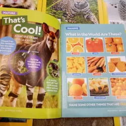 Combo 18 cuốn tạp chí khoa học tiếng Anh Nat Geo cho bé 732926