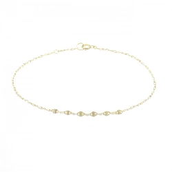 K18YG Vòng tay - Hàng hiệu Chính hãng 872534