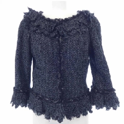 CHANEL P28902V18105 06A Áo khoác không cổ - Hàng hiệu Chính hãng