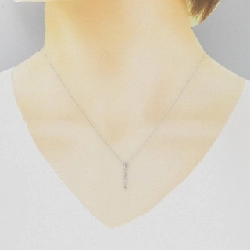 K18WG Dây chuyền kim cương 0.2CT - Hàng hiệu Chính hãng 861218