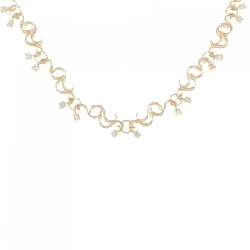 K18YG Dây chuyền kim cương 1.30CT - Hàng hiệu Chính hãng