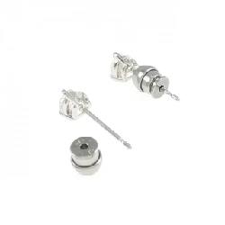 PT900/ST Bông tai kim cương 0.449CT 0.526CT H SI1-SI2 hình trái tim - Hàng hiệu Authentic 874191