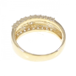 Nhẫn kim cương K18YG 0.64CT 671404