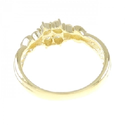 Nhẫn kim cương hoa K18YG 0.30CT 670384