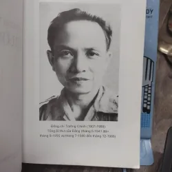 Sách: Tổng bí thư Trường Chinh (A2) - Tác giả: PGS. TS Đức Vượng 610217