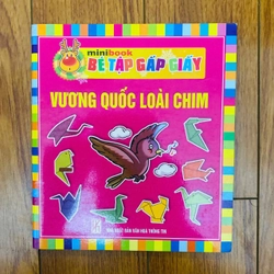 bé tập gấp giấy - vương quốc loài chim #TAKE