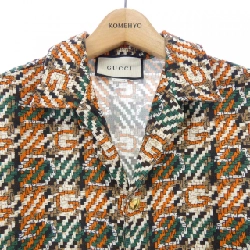 Gucci GUCCI 623168 ZAD2O Áo Sơ Mi Ngắn Tay - Hàng hiệu Chính Hãng 897461