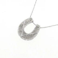 K18WG Mặt dây chuyền hình móng ngựa kim cương 0.50CT - Hàng hiệu Chính hãng 846842